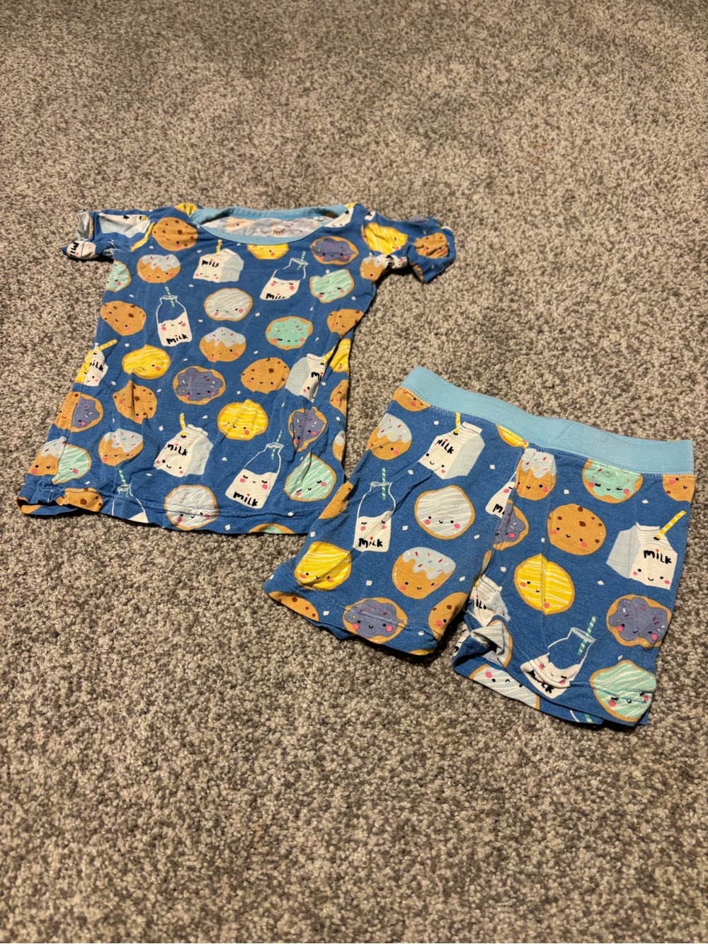 Little Sleepies - Milk & Cookies Shorts Set (18-24 mo)